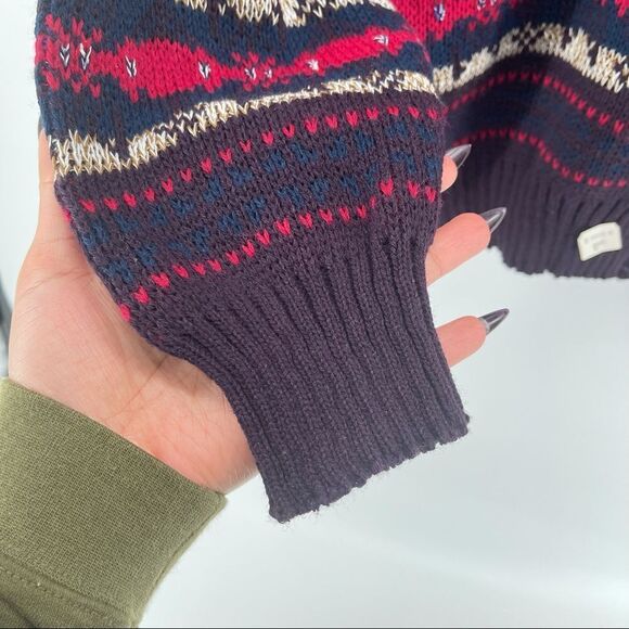 VINTAGE Centennial Knits USA Unisex Knit Acrylic Crewneck Pullover Sweater Large - Picture 4 of 12